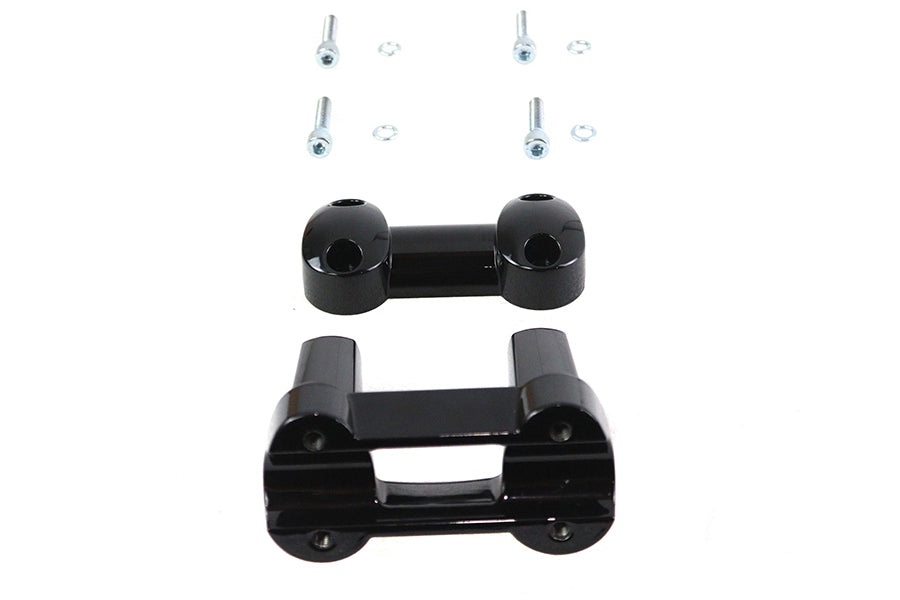 V-Twin Manufacturing 4.1 Fat Riser Kit Black - additional view 4