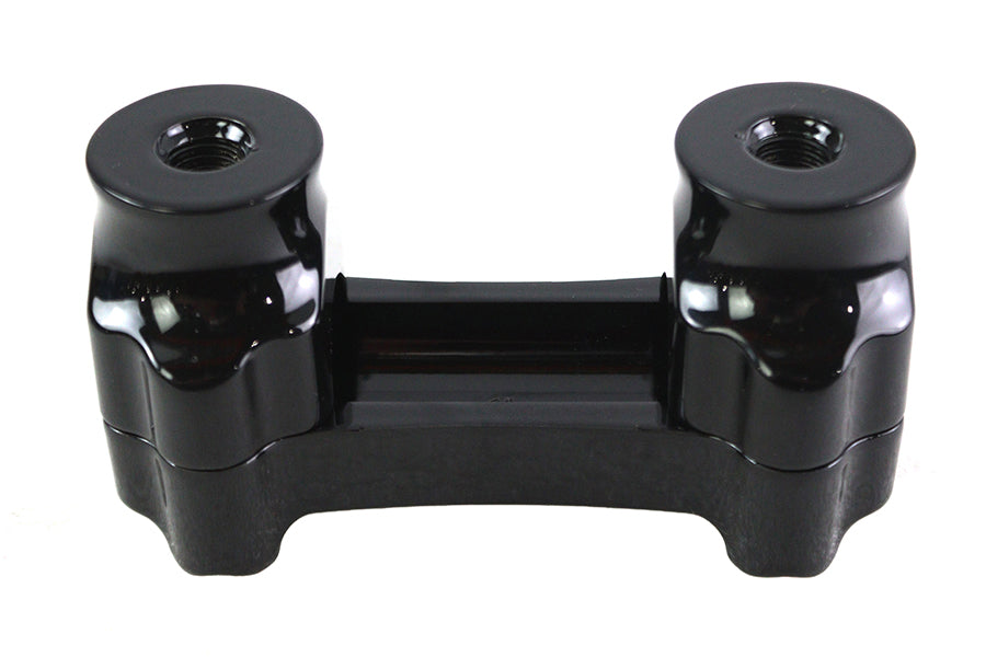 V-Twin Manufacturing Fat 1 Riser Set Black