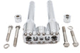 Wyatt Gatling Wyatt Gatling 10 Baron Style Riser Set Chrome