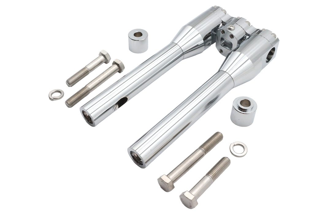 Wyatt Gatling Wyatt Gatling 10 Baron Style Riser Set Chrome - additional view 3