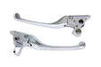 V-Twin Manufacturing Chrome Adjustable Hand Lever Set