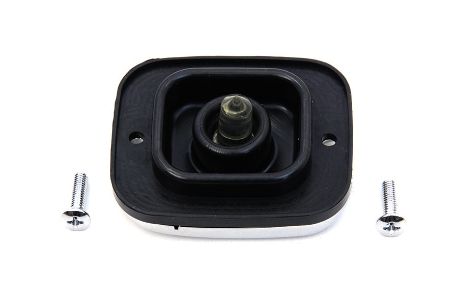 V-Twin Manufacturing Chrome Plated Handlebar Master Cylinder Cover - additional view 4