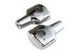V-Twin Manufacturing 3-1/2 Short Riser Set Chrome - additional view 3