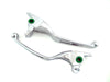 V-Twin Manufacturing M8 Slotted Hand Control Lever Kit Chrome