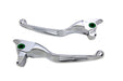 V-Twin Manufacturing M8 Slotted Hand Control Lever Kit Chrome - additional view 4