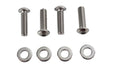 V-Twin Manufacturing Clutch Lever Clamp Screw Kit Chrome - additional view 2