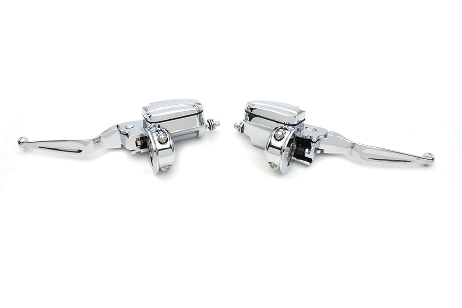 V-Twin Manufacturing Handlebar Control Kit Chrome with Hydraulic Clutch - additional view 4