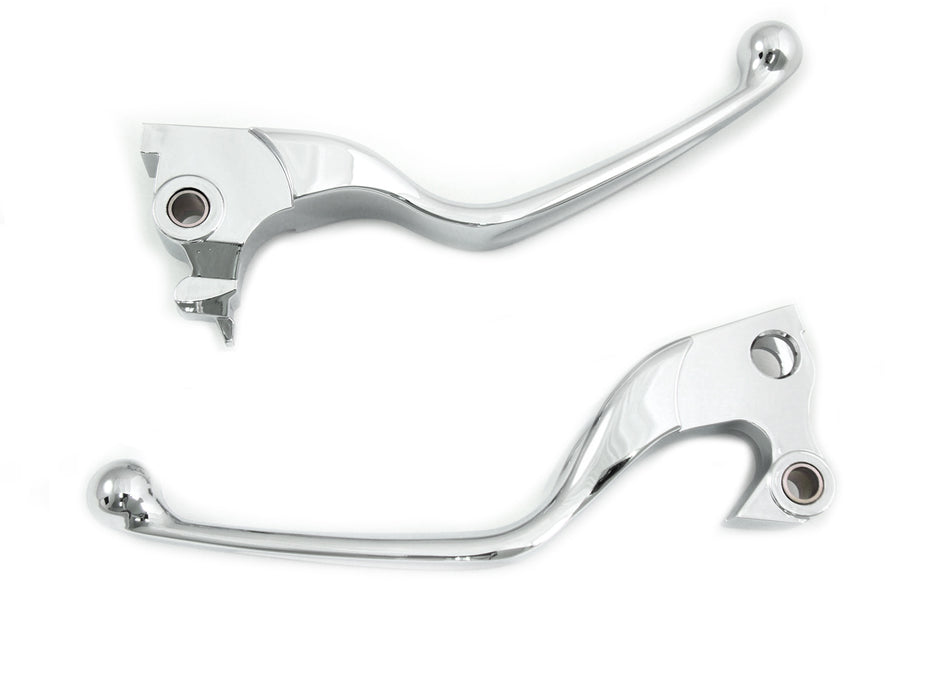 V-Twin Manufacturing Chrome Hand Lever Assembly