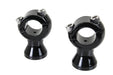 V-Twin Manufacturing Black 1 X 1-3/4" Riser Set