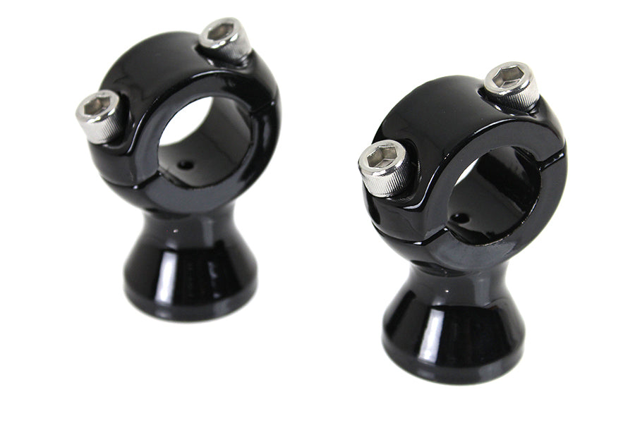 V-Twin Manufacturing Black 1 X 1-3/4" Riser Set - additional view 3