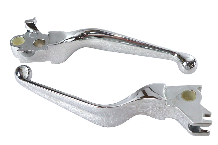 V-Twin Manufacturing Chrome Hydraulic Hand Lever Set
