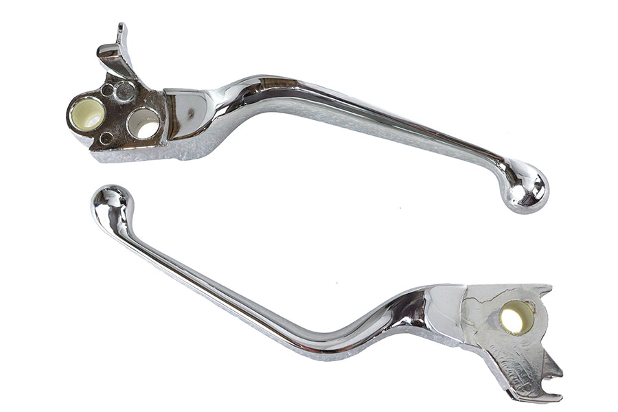 V-Twin Manufacturing Chrome Hydraulic Hand Lever Set - additional view 2