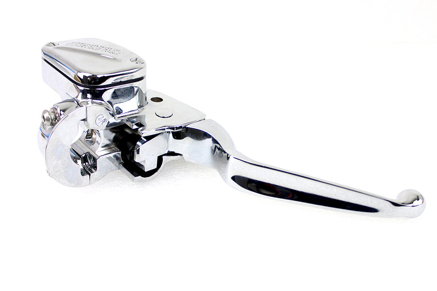 V-Twin Manufacturing Handlebar Master Cylinder Assembly Chrome - additional view 3