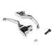 Chrome Smooth Contour Tamer Hand Lever Set - V-Twin 26-0741 - OEM 38843-08 - Twin Cam Touring 2008-2013