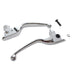 Chrome Smooth Contour Tamer Hand Lever Set - V-Twin 26-0741 - OEM 38843-08 - Twin Cam Touring 2008-2013