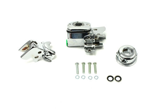 V-Twin Manufacturing Chrome Handlebar Control Cover Kit - additional view 2