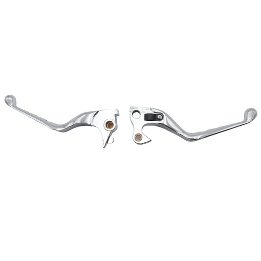Chrome Drilled Hand Lever Set - MCM 053548 - Sportster 2014-2016