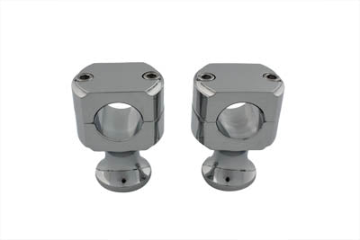 MCM Shorty Style Chrome Riser Set