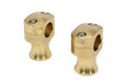 V-Twin Manufacturing Shorty Style Brass Riser Set - additional view 4