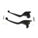 Black Wide Tamer Hand Lever Set - V-Twin 26-0940 - OEM 36700064 - Twin Cam Touring 2014-2016