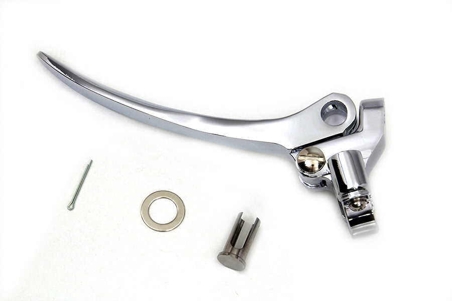 V-Twin Manufacturing Chrome Replica Brake Hand Lever Assembly - additional view 2