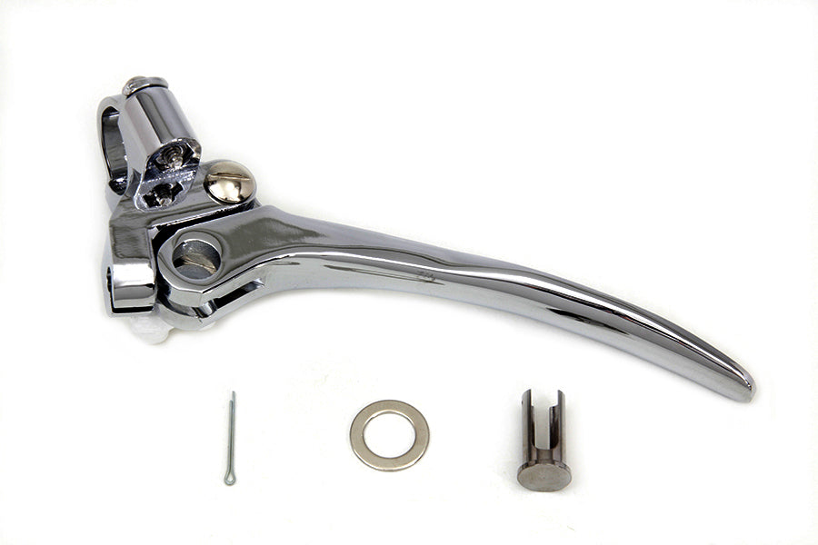 V-Twin Manufacturing Chrome Replica Brake Hand Lever Assembly - additional view 3