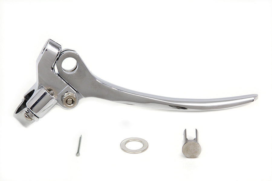 V-Twin Manufacturing Chrome Replica Brake Hand Lever Assembly - additional view 4