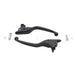 Black Narrow Smooth Contour Hand Lever Set - V-Twin 26-0963 - OEM 45015-08 - Twin Cam Touring 2008-2013