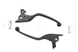 V-Twin Manufacturing Black Narrow Smooth Contour Hand Lever Set - additional view 2