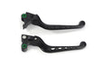 V-Twin Manufacturing Black Drilled Hand Lever Set - additional view 2