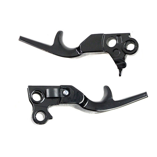 Short Trigger Lever Set Black - V-Twin 26-1552
