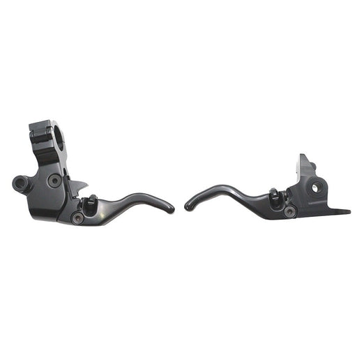 Tamer E-Z Finger Lever Control Set Black - V-Twin 26-2116 - Twin Cam 2015+