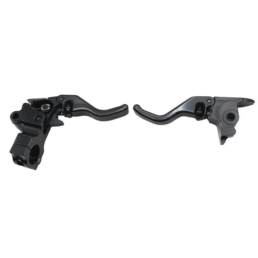 Tamer E-Z Finger Lever Control Set Black - V-Twin 26-2116 - Twin Cam 2015+