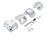 V-Twin Manufacturing Handlebar Switch Housing Kit Chrome - additional view 3