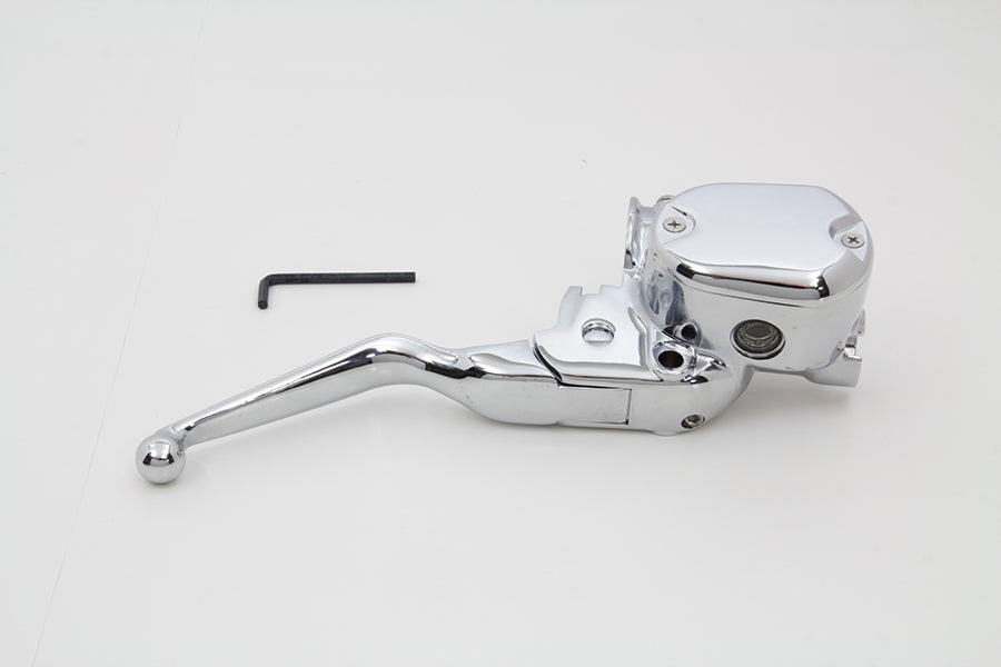 V-Twin Manufacturing Handlebar Master Cylinder Assembly Chrome