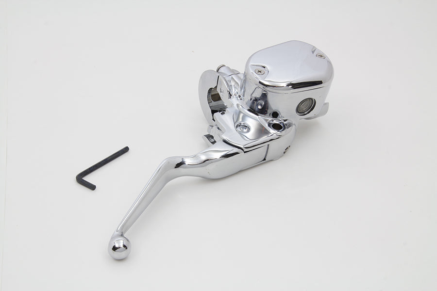 V-Twin Manufacturing Handlebar Master Cylinder Assembly Chrome - additional view 2