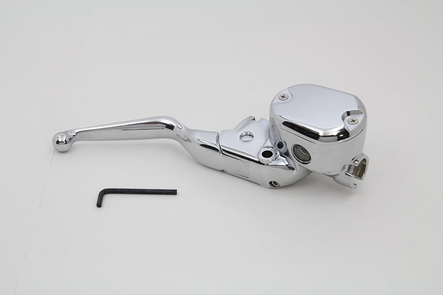 V-Twin Manufacturing Handlebar Master Cylinder Assembly Chrome - additional view 3