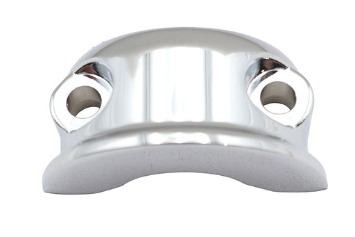 V-Twin Manufacturing Clutch Hand Lever and Master Cylinder Clamp Chrome