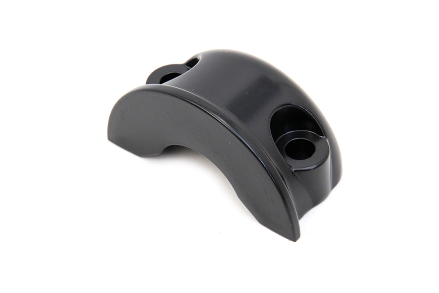 V-Twin Manufacturing Clutch Hand Lever and Master Cylinder Clamp Black - additional view 2