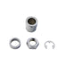 Rear Axle Nut Kit Chrome - V-Twin 2613-4 - OEM 41240-02 - Twin Cam Touring 2002-2007