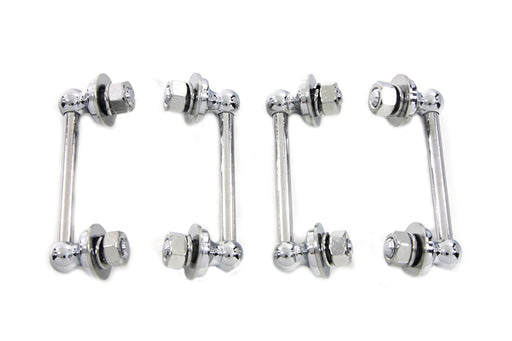 Wyatt Gatling Chrome Saddlebag Hanger Set - additional view 2