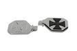 V-Twin Manufacturing Chrome Mini Peg-Board Set with Maltese Design - additional view 2