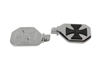 V-Twin Manufacturing Chrome Mini Peg-Board Set with Maltese Design - additional view 2