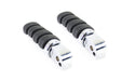 V-Twin Manufacturing Passenger ISO Footpeg Set Chrome