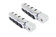 V-Twin Manufacturing Passenger ISO Footpeg Set Chrome - additional view 2