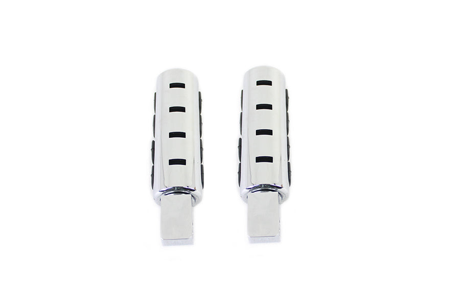 V-Twin Manufacturing Passenger ISO Footpeg Set Chrome - additional view 4
