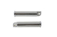 Wyatt Gatling Chrome Smooth Style Billet Footpeg Set
