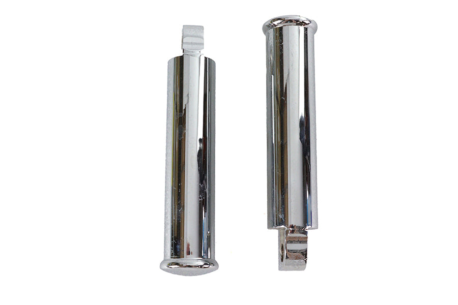 Wyatt Gatling Chrome Smooth Style Billet Footpeg Set - additional view 3