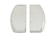 V-Twin Manufacturing Footboard Mat Set Chrome - additional view 2