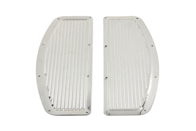 V-Twin Manufacturing Footboard Mat Set Chrome - additional view 2